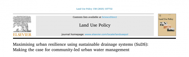 Research Spotlight: Why Communities Matter in SuDS Design